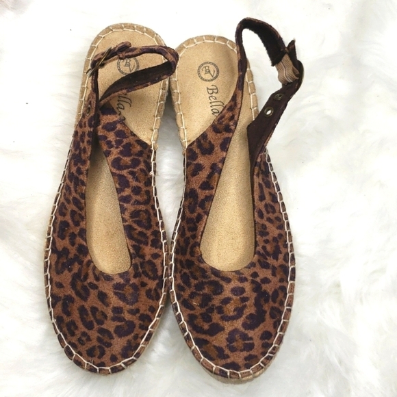 Bella Vita Adjustable Slingback Espadrilles -Olive II 6M NEW - Picture 6 of 9